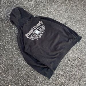 Graveyard Vineyard Black Hoodie (XL)